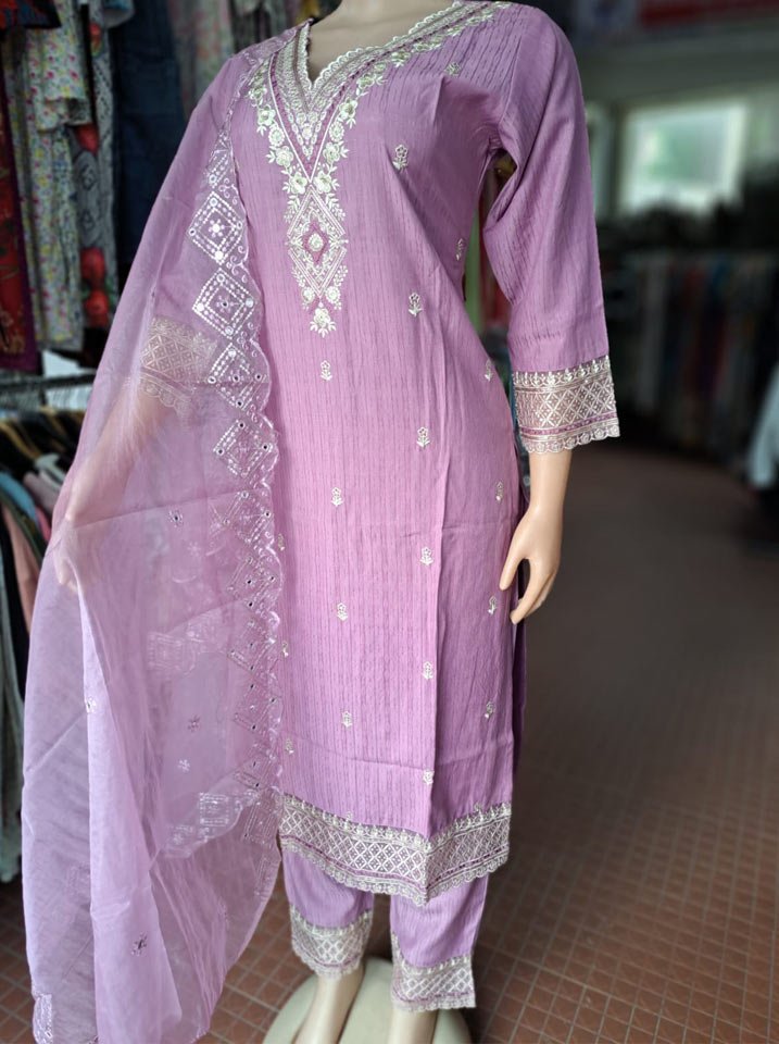 Purple Kurta