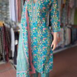 Colorful Floral Print Kurtas