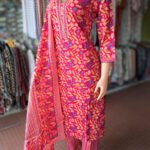 Colorful Floral Print Kurtas