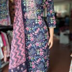 Colorful Floral Printed Kurta